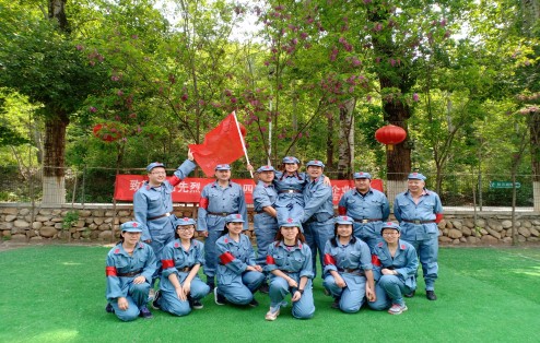 踏青植树+红色教育基地