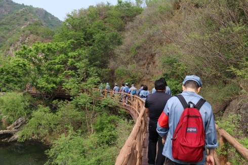 重走红军路+踏青植树